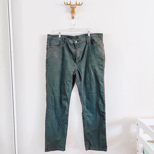 Levi's Men's Black Straight Leg Jeans Size 42x32